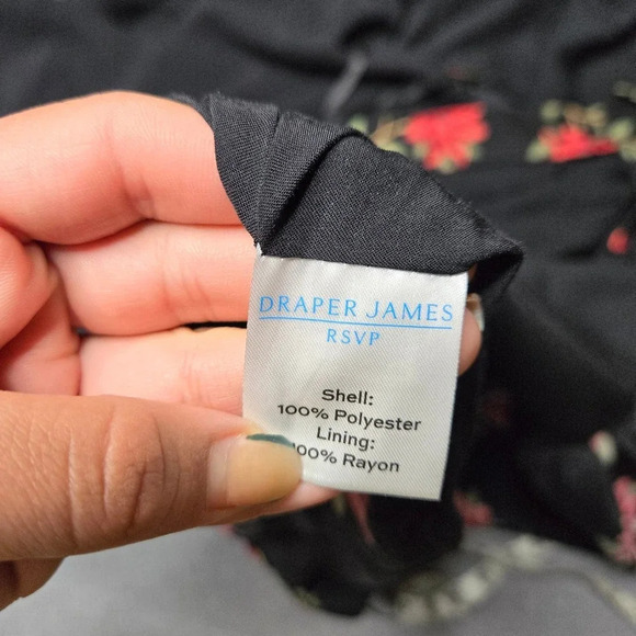 Draper James RSVP Long Sleeve Ruffle Midi Dress - Picture 4 of 4